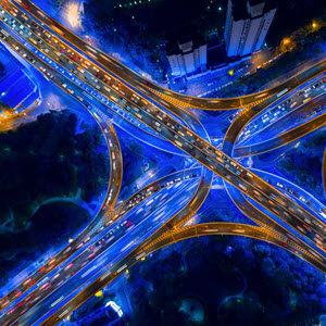 While bitcoin builds highways